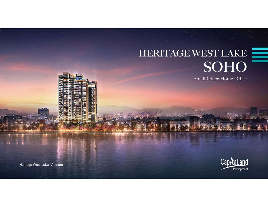 Siêu phẩm Heritage West Lake Tây Hồ đường Lạc Long Quân, view Hồ Tây, full nội thất. Chỉ 600tr/căn