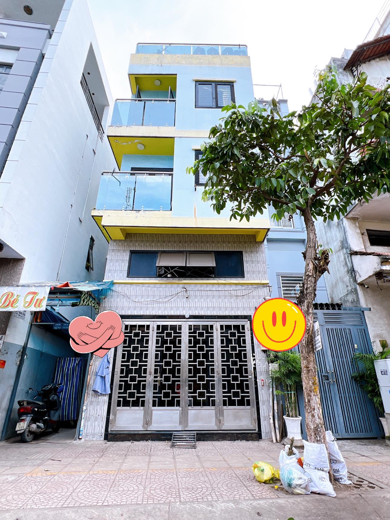 Bán nhà mặt tiền khánh hội quạn 4 - ngang 4m - 4 tầng - 4 tỷ 300
