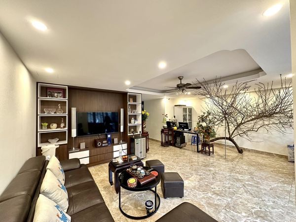 BÁN NHÀ ĐƯỜNG ĐINH ĐỨC THIỆN 116M2, 5 TẦNG, MẶT TIỀN 6,8M