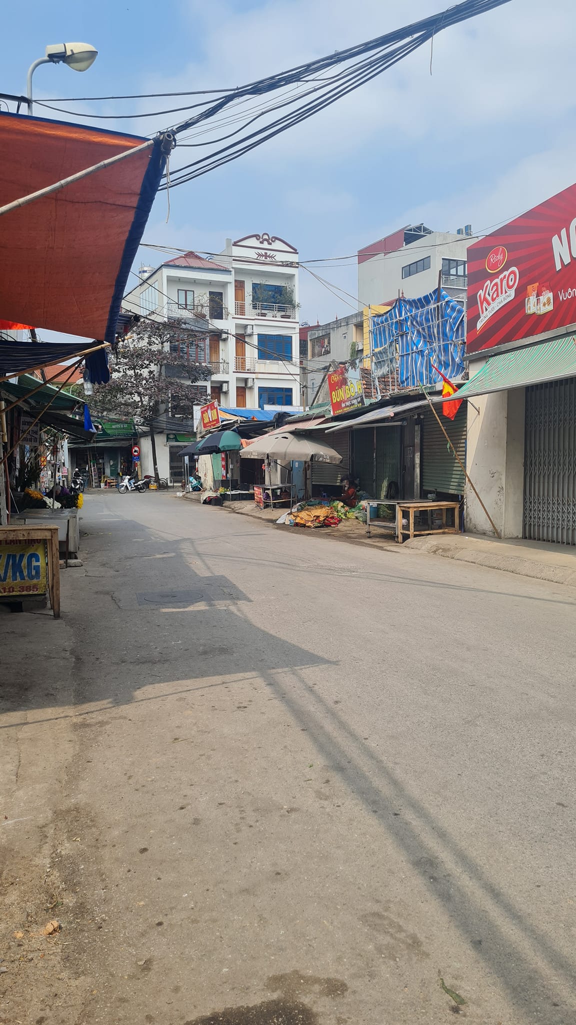 Đất mặt phố Văn Trì 170m2, MT 12m, lô góc, vỉa hè ô tô tránh, kinh doanh đỉnh, 17.8 tỷ