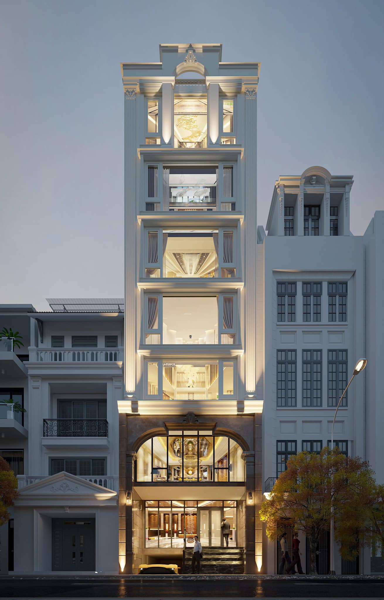 Mặt phố Cát Linh, Đống Đa, Siêu KD, Vỉa Hè rộng, Sổ nở hậu, DT 62m2, MT 4.2m, 31 tỷ