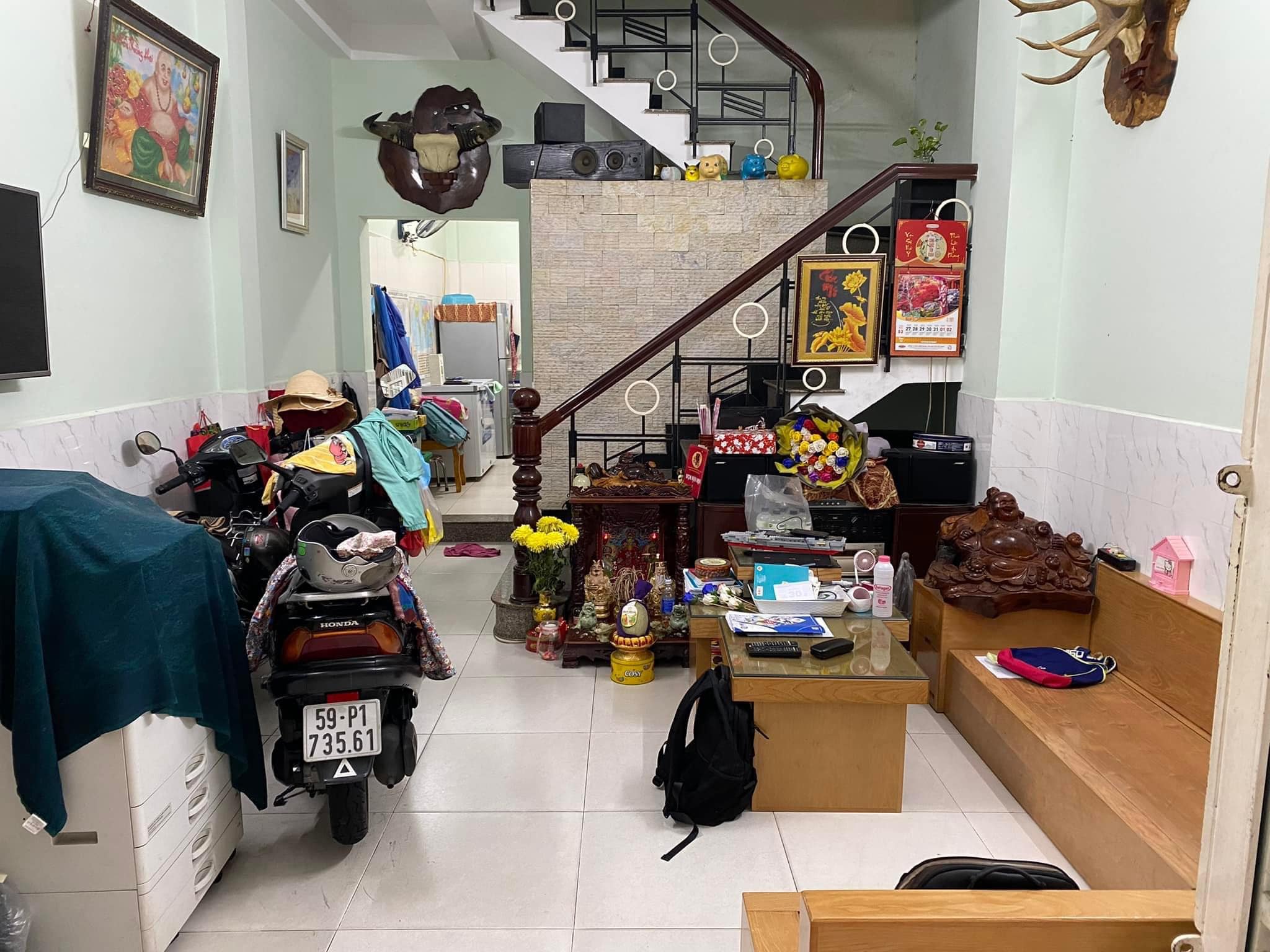 NhÀ ĐẸP TÂN PHÚ - ĐƯỜNG THÔNG - HẺM XE HƠI CÁCH 3 BƯỚC CHÂN - 4 TẦNG NỘI THẤT ĐẸP.