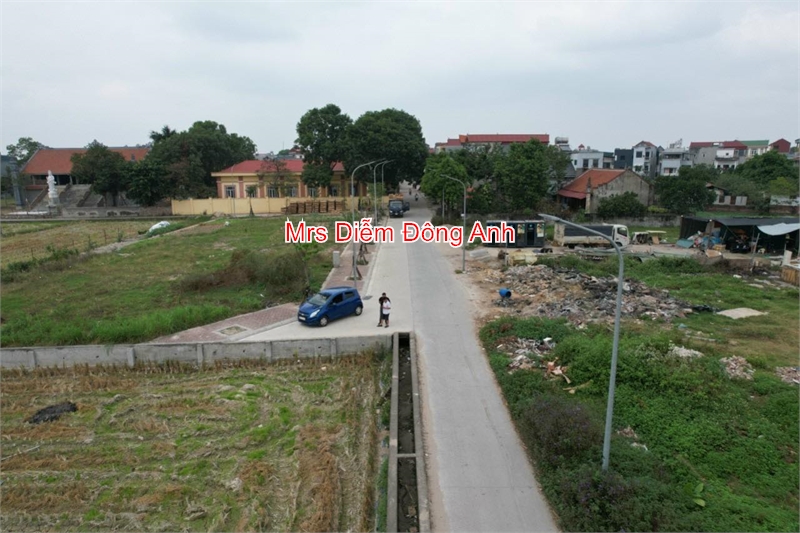 Nhỉnh 2 tỷ, Mrs Diễm cần bán 110m đất đấu giá trung tâm Hà Lâm, Thụy Lâm, Đông Anh.