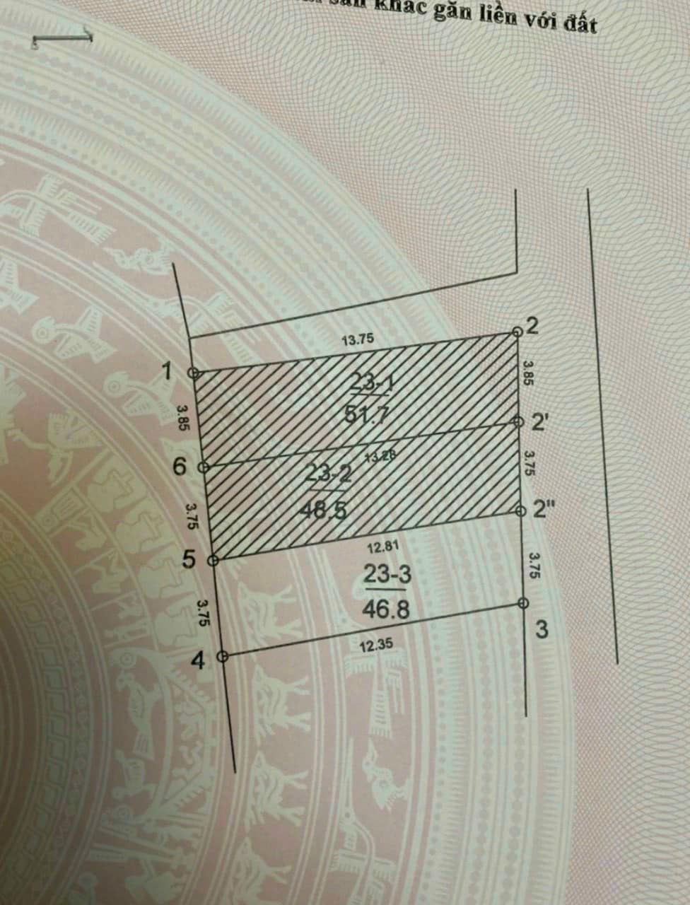 Nhà tôi cần bán mảnh thổ cư ở miêu nha 46,8m - đường rộng 7m kinh doanh otô tải đỗ cửa - giá muốn bán 2ty180tr