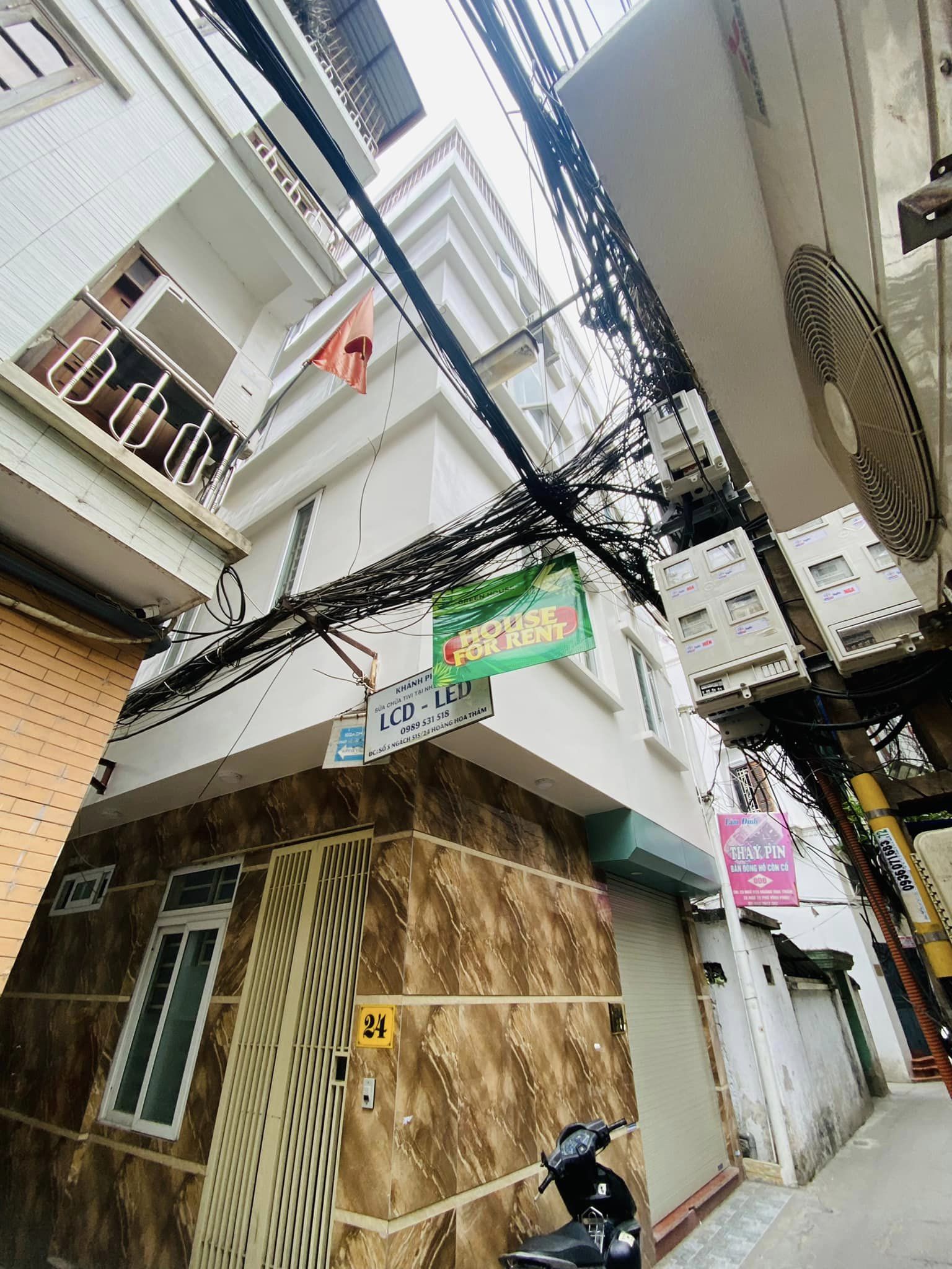 BÁN NHÀ HOÀNG HOA THÁM, LÔ GÓC, NGÕ THÔNG KD 46M2X5T, 6.9 TỶ