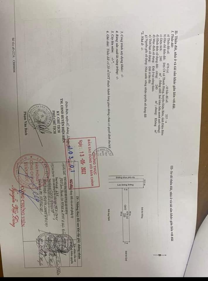 Bán lô đất sổ đỏ chính chủ quốc lộ 12 kéo dài