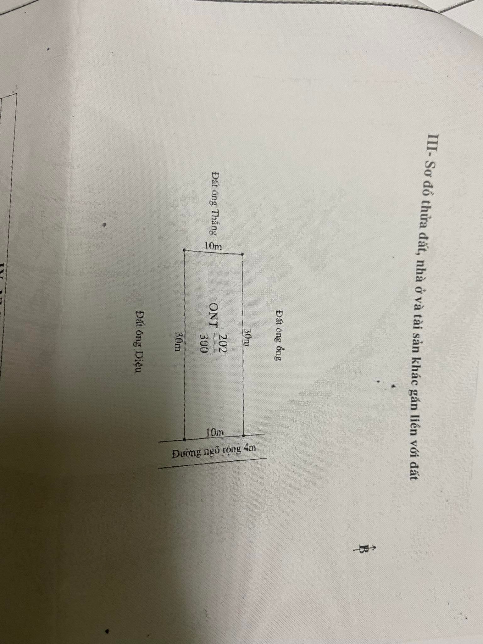 Bán mảnh đất tại đội 4A xã Thanh Xương, huyện Điện Biên