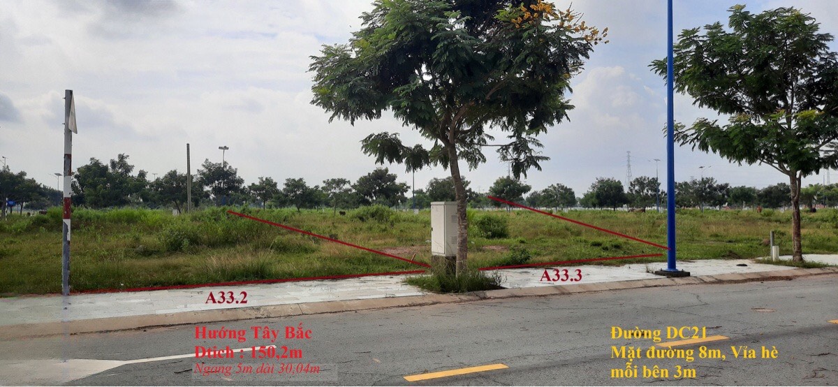 Còn vài lô xuất nội bộ KDC Đại Nam, TDM, Bình Dương, Giá tốt, SHR