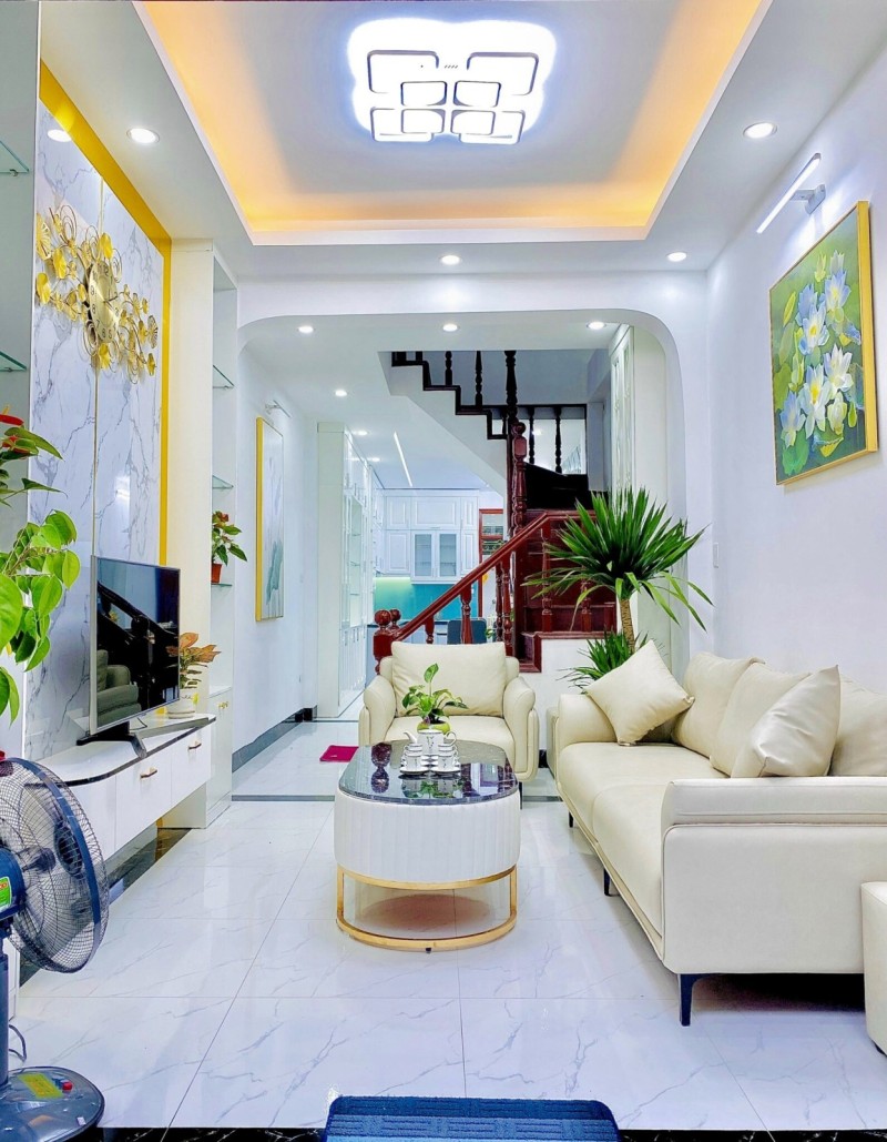 Bán nhà Khương Đình 44m,5 tầng, lô góc, ngõ thông, KD, ô tô đỗ cửa, chỉ 4.79 tỷ