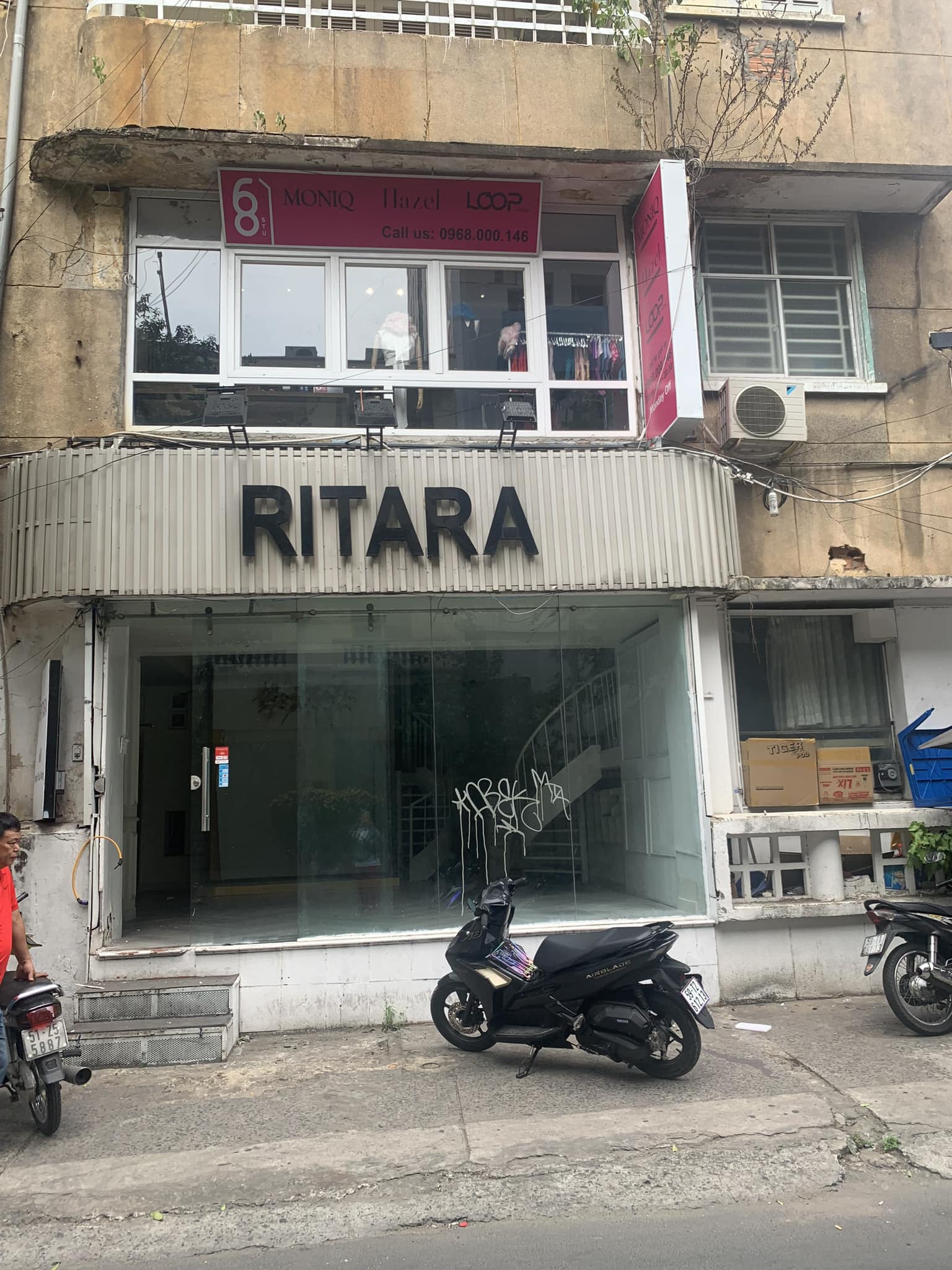 Cho thuê mặt bằng tầng trệt 68 Huỳnh Thúc Kháng, P.Bến Nghé, Q1-DT:10x10m giá chỉ 40tr/th có bớt