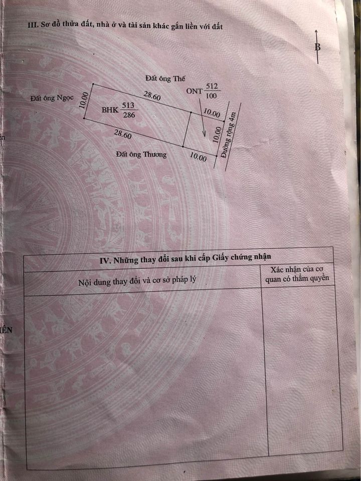 Gia đình có việc gấp cần bán mảnh đất ở đội 22, xã Thanh Nưa