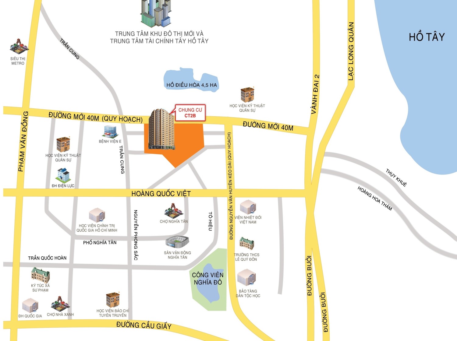 Bán biệt thự KĐT mới Nghĩa Đô – ngõ 106 Hoàng Quốc Việt – Sổ đỏ 326m2.