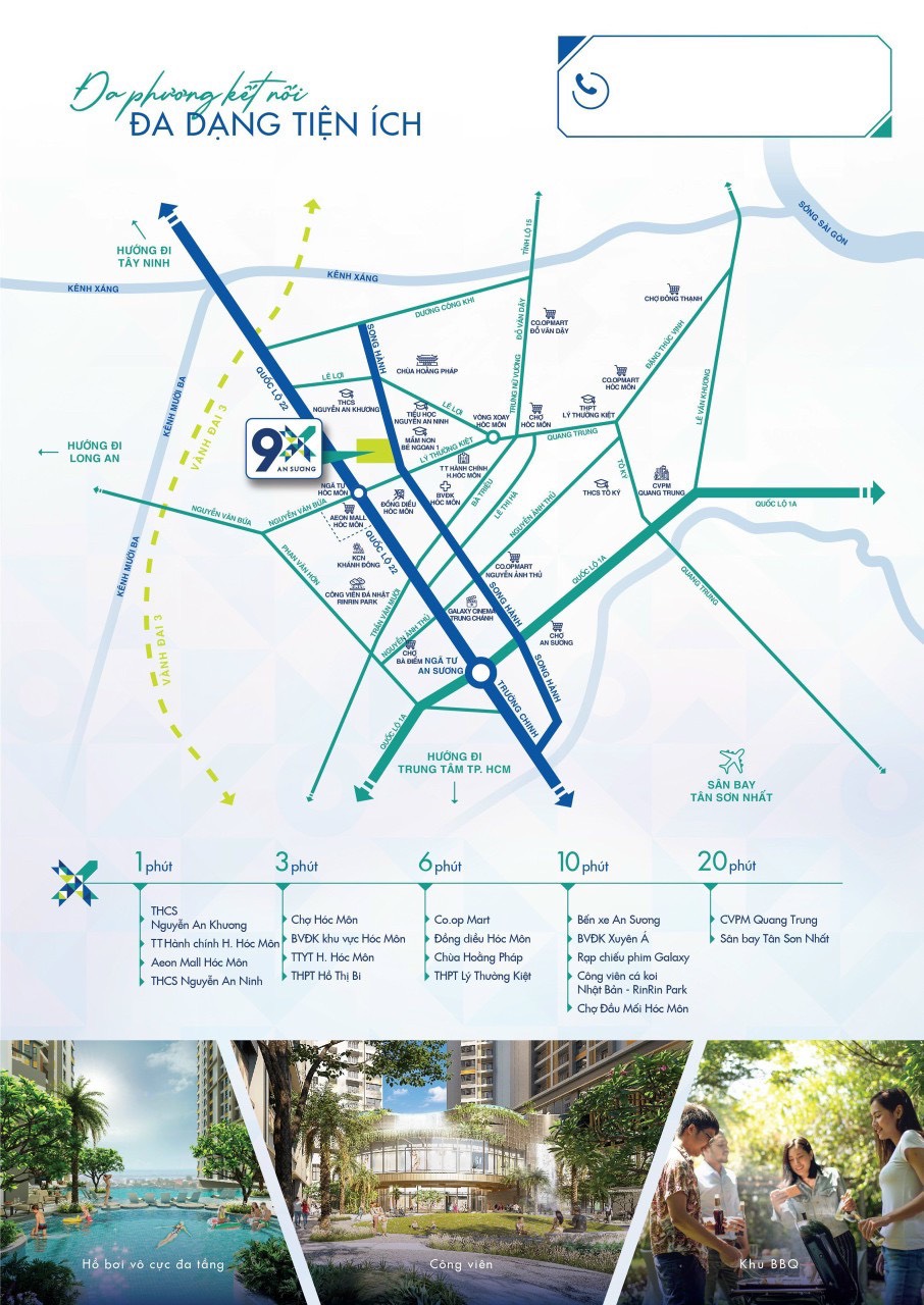 BÁN CĂN HỘ HÓC MÔN Huyện Hóc Môn, Thành phố Hồ Chí Minh