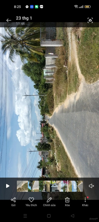 Bán biệt thự vườn mặt tiền Lý Nam Đế, DT: 8.5x40m, Thổ cư 8.5x20m, giá chỉ 3,5 tỷ thương lượng.