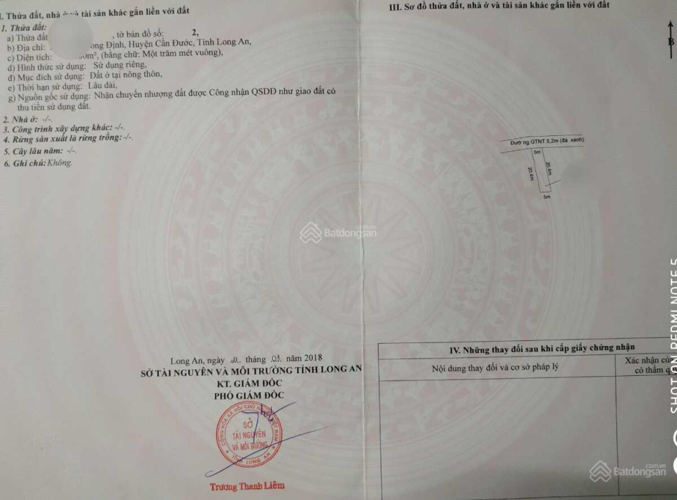 Bán đất KDC Phúc Giang, ĐD KCN Thuận Đạo, 84m2, 830 triệu, SHR. LH 0901 440 364