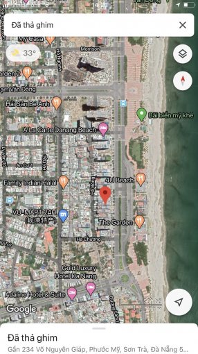 Bán khách sạn 4 sao MT đường Võ Nguyên Giáp vị trí vàng đắc địa, Quận Sơn Trà