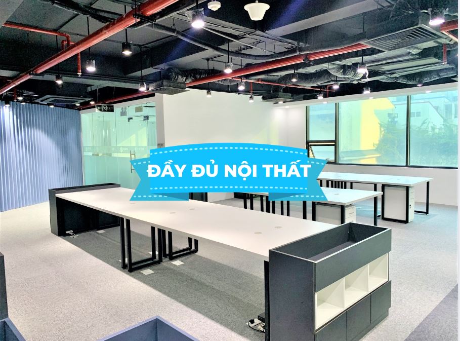 Cho thuê văn phòng full nội thất 1000m2 (có chia nhỏ) tại Central Field 219 Trung Kính, Cầu Giấy