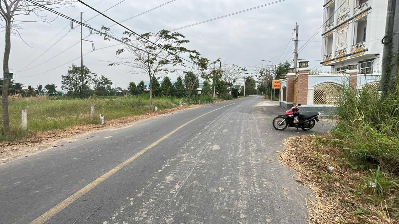 Đất thị trấn Cần Đước giá rẻ, 130m2 mặt tiền đường Chu Văn An, giá 1,3 tỷ sang tên