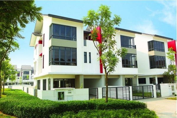 Các căn biệt thự song lập SD5. biet thu song lap Gamuda 9