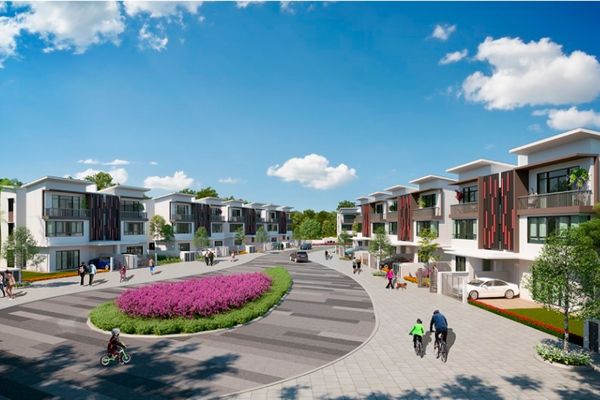 Tổng quan biệt thự song lập dự án Iris Homes biet thu song lap Iris Homes 2