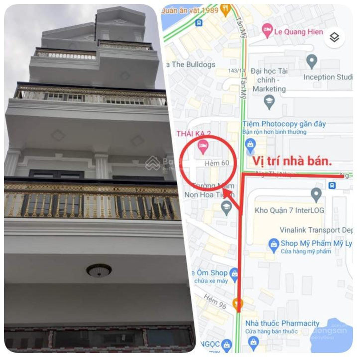 Hàng ngợp - Hẻm ô tô - Tân Mỹ - Quận 7 - 110,2m2 - CHDV thu nhập sẵn 40tr/tháng - 8,48 tỷ