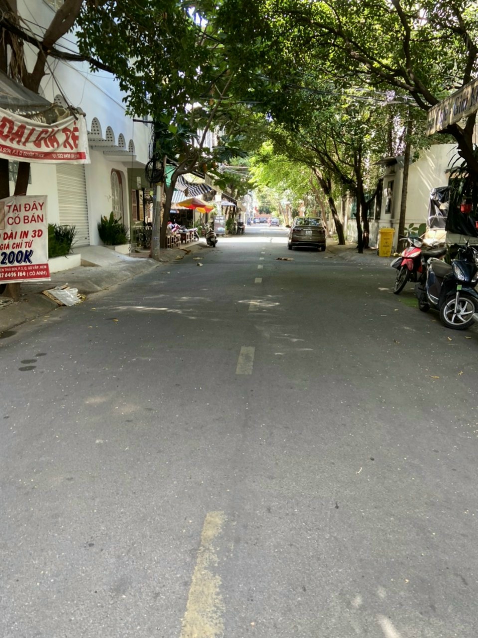 Bán Nhà 1 TRỤC HẺM XE TẢI 10M THÔNG Nguyễn Thái Sơn, P.3 _ 4.2m x 17m, 4 Tấm