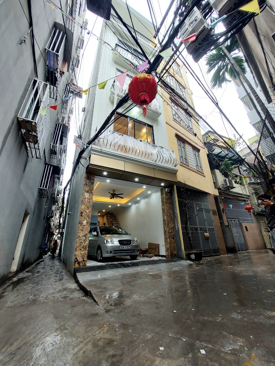 KHÁCH ƠI NHÀ MỚI LĨNH NAM - GARA Ô TÔ - THANG MÁY - LÔ GÓC - 40M - 5 TẦNG - HƠN 4 TỶ