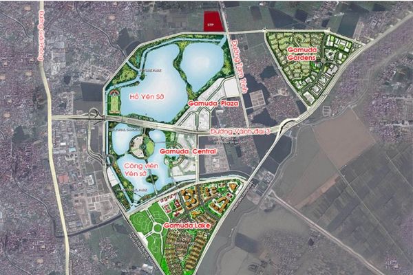 Gamuda City cóp giao thông khu vực thuận lợi. Shophouse Gamuda 4