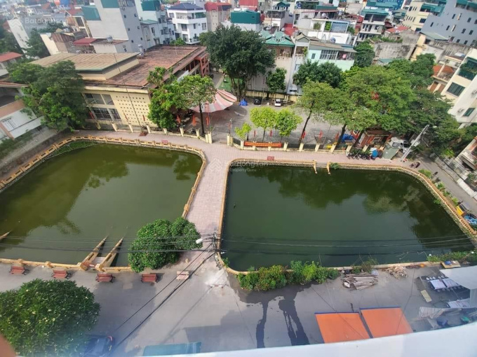 Đep! 15 tỷ phố Lê Văn Lương 80m2, MT7m lô góc view Hồ ô tô chạy vòng quanh vip Trung Hòa