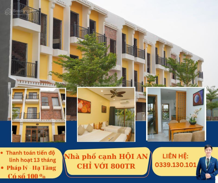 NHÀ PHỐ NAM HỘI AN CITY - CHỈ VỚI 800tr SỞ HỮU NGAY CĂN NHÀ PHỐ GIỮA LÒNG PHỐ CỔ