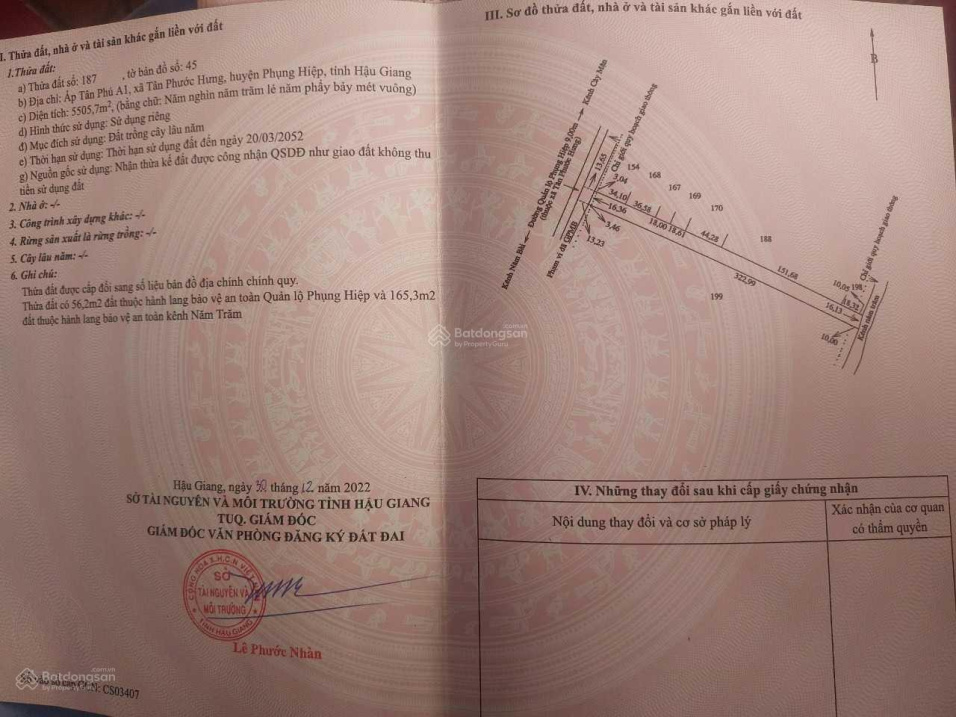 Sở hữu ngay lô đất đẹp giá siêu đầu tư tại tỉnh Hậu Giang