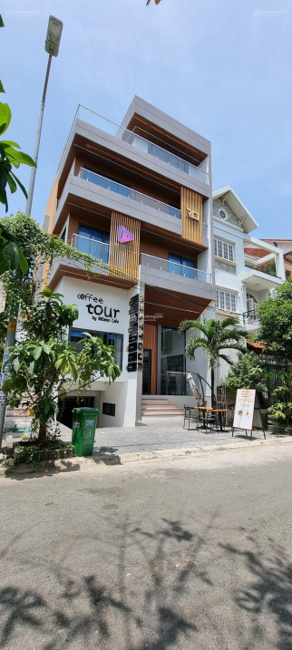 Villa góc 2 mặt tiền, cách Trần Não 50m, dt 8x23, 184m2, trệt 3 lầu, giá 39 tỷ TL