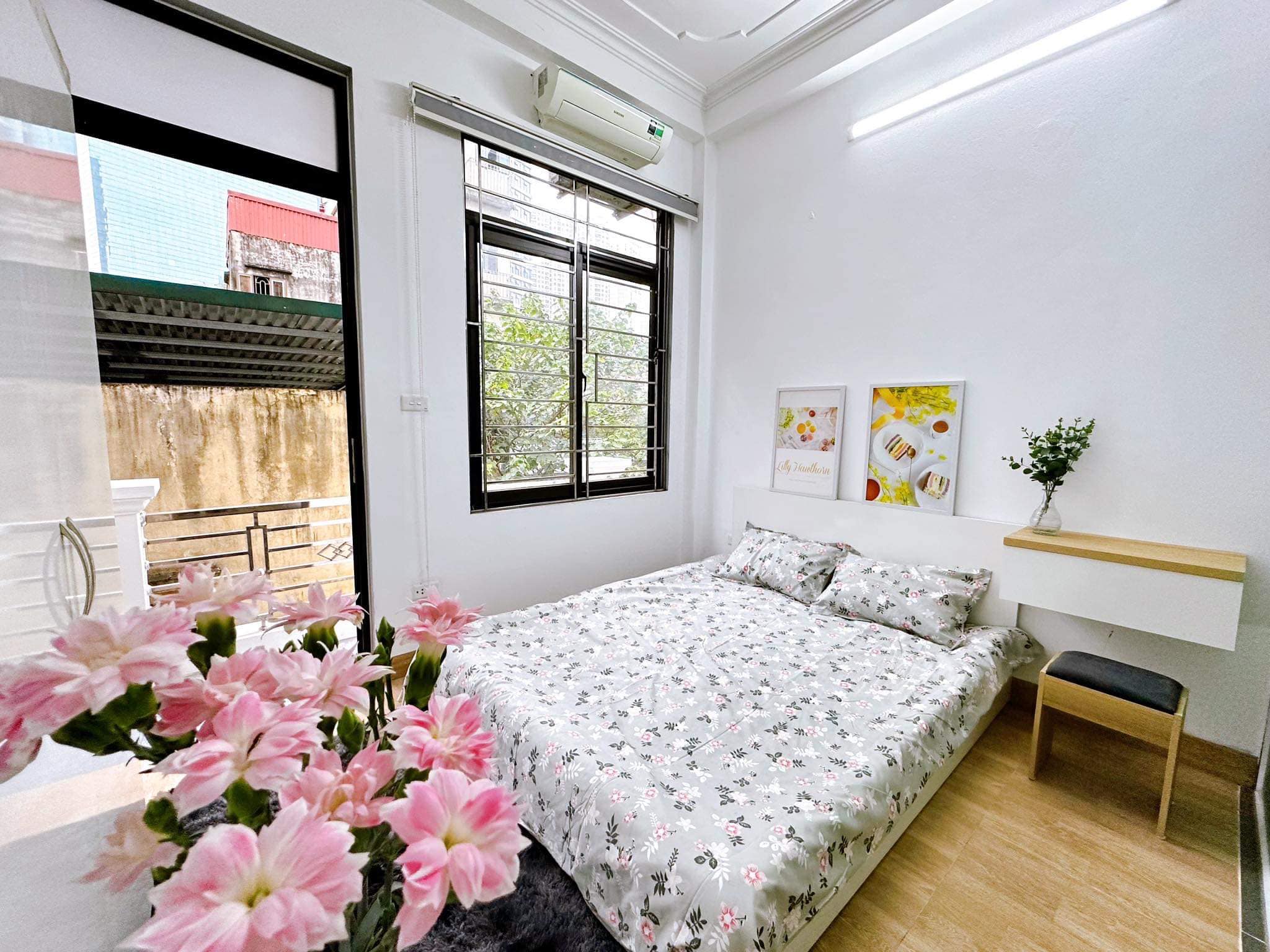 Bán tòa nhà CCMN Hồ tùng Mậu, Cầu Giấy 45m, 6 T thang máy, mới tinh, 11 phòng cho thuê, thu đều 55 triệu 1 tháng, giá 7 tỷ 1.