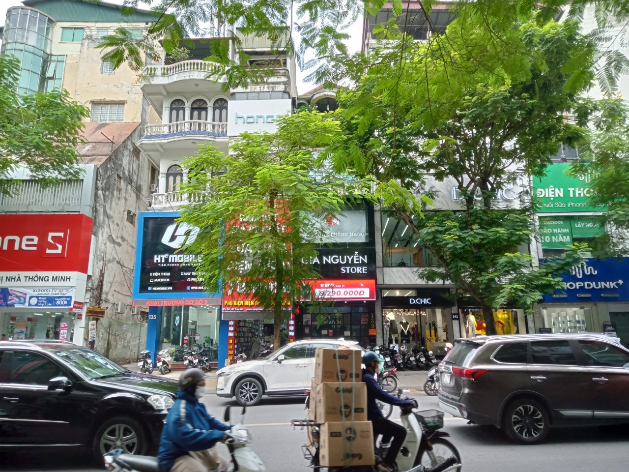 Cho thuê nhà phố Xã Đàn, 45m2 x 5 tầng, Mặt tiền 4.2m