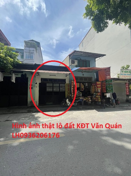 Bán đất tặng nhà KĐT Văn Quán, 48m2, mặt tiền 3.5m, giá 5.8 tỷ