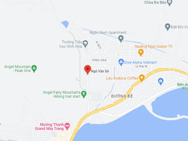Bán đất Ngô Văn Sở Vĩnh Hòa Nha Trang 77m2 full thổ cư giá tốt