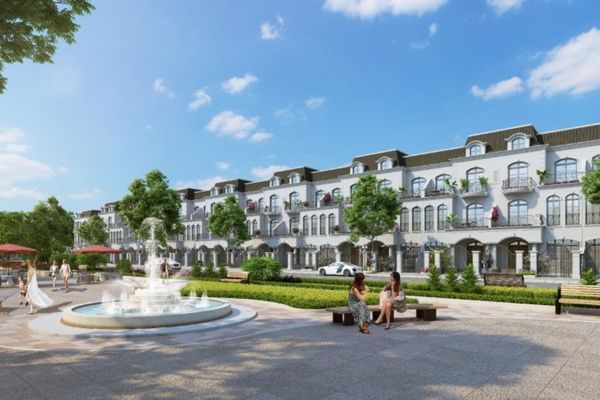 Phân khu Phong Lan của dự án biệt thự liền kề Vinhomes Riverside. biet thu lien ke Vinhomes Riverside 5