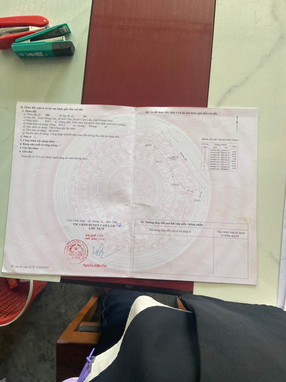 BÁN ĐẤT NỀN CAM LÂM, KHÁNH HÒA, DT 2.200M² ĐẠI HẠ GIÁ CÒN 1,9TỶ - CAM LÂM