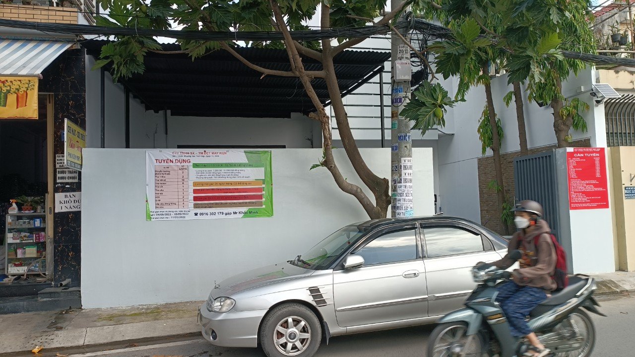 Cho thuê hoặc hợp tác mở xưởng may thời trang tại đường TTH 20, Tân Thới Hiệp, Quận 12