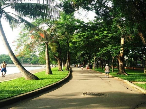 Dã ngoại cuối tuần tại Công viên Thống Nhất Hà Nội 4 cong-vien-thong-nhat-ha-noi-4