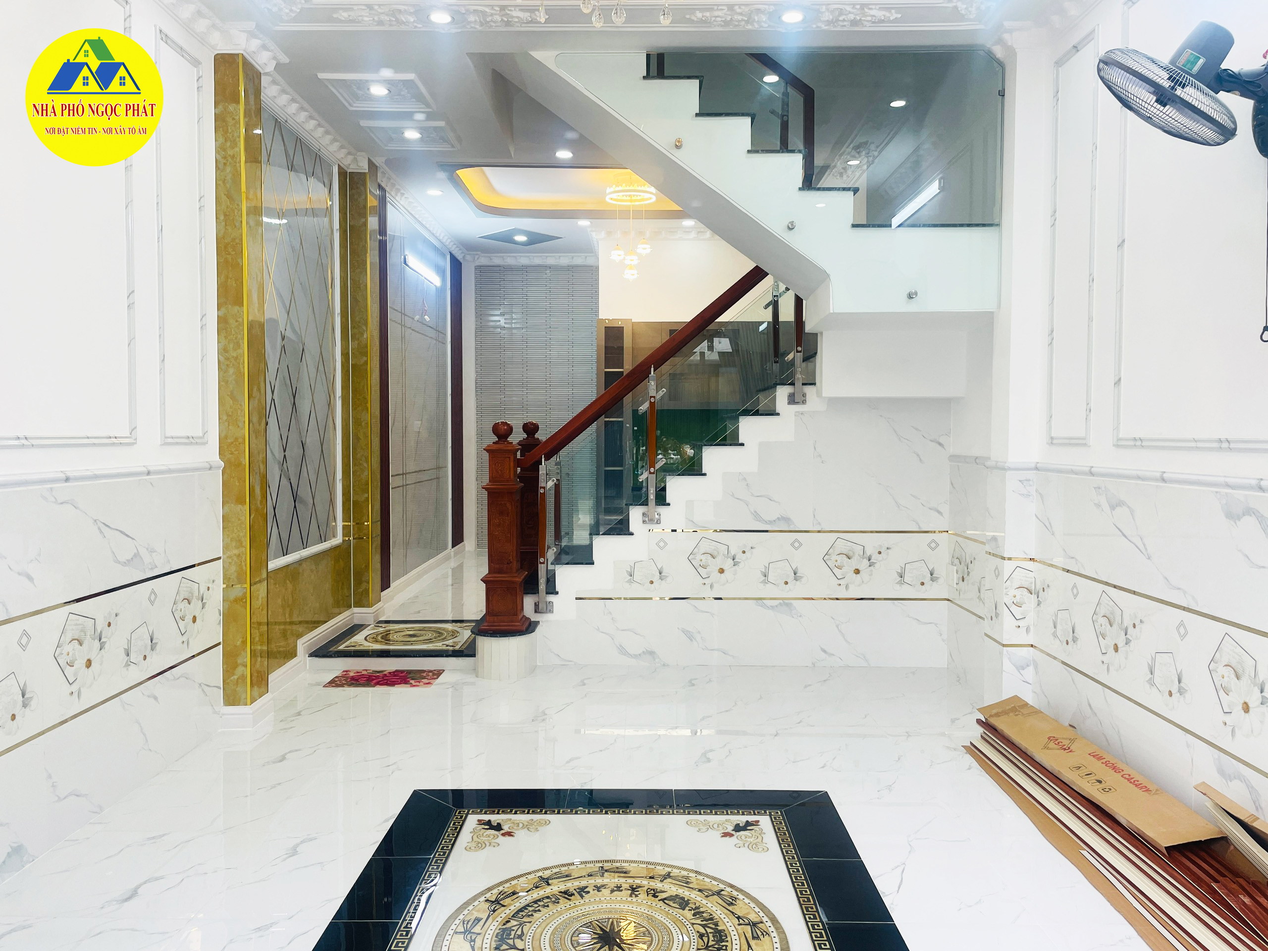 Bán nhà Quận 12, Hẻm xe Hơi đường Bùi Văn Ngữ, Nhà mới, 3 Tầng BTCT, 4PN, Chỉ 4 Tỷ 670.