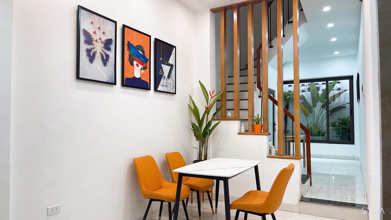 Bán nhà 32m2, 4 tầng, ngõ nông, có sân rộng, Ngõ Chợ Khâm Thiên, Đống Đa, 3,29 tỷ TL