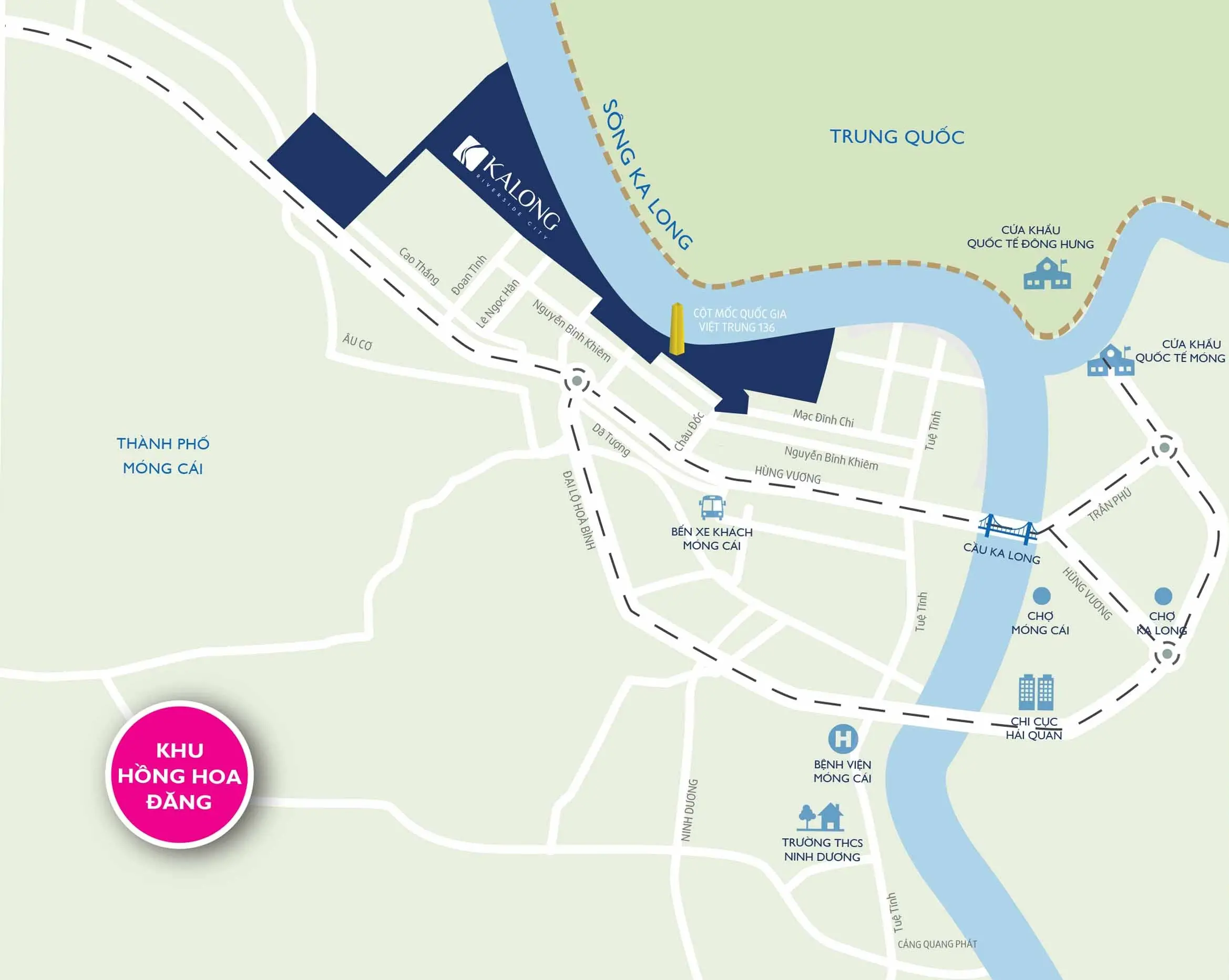 Đầu tư kinh doanh với đất nền tự xây KaLong Riverside City - Móng Cái.