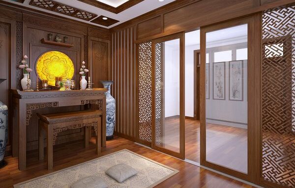 Đặt cửa phòng thờ đối điện cửa phòng vệ sinh là điều đại kỵ phong-thuy-cua-phong-tho-doi-dien-cua-phong-ve-sinh