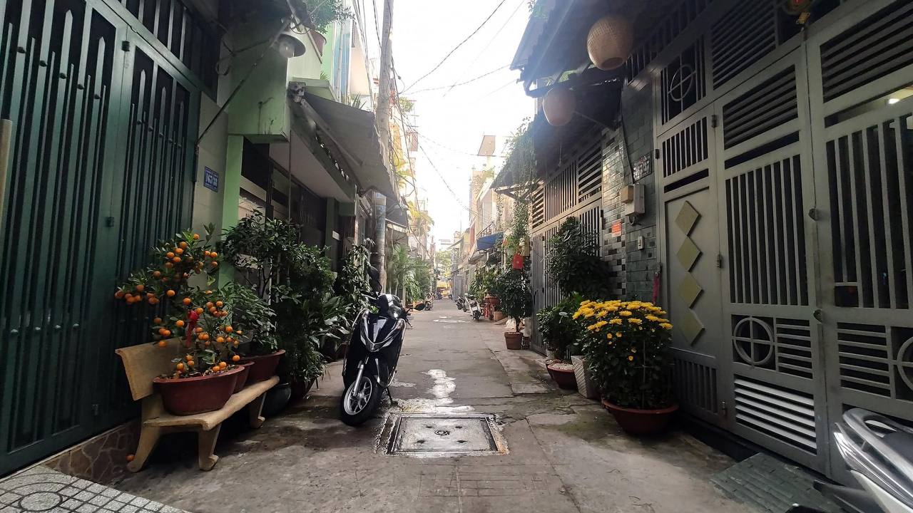 Bán nhà 4 tầng đường số 12, bhh, hẻm ô tô, 36m2 chỉ 4.55 tỷ