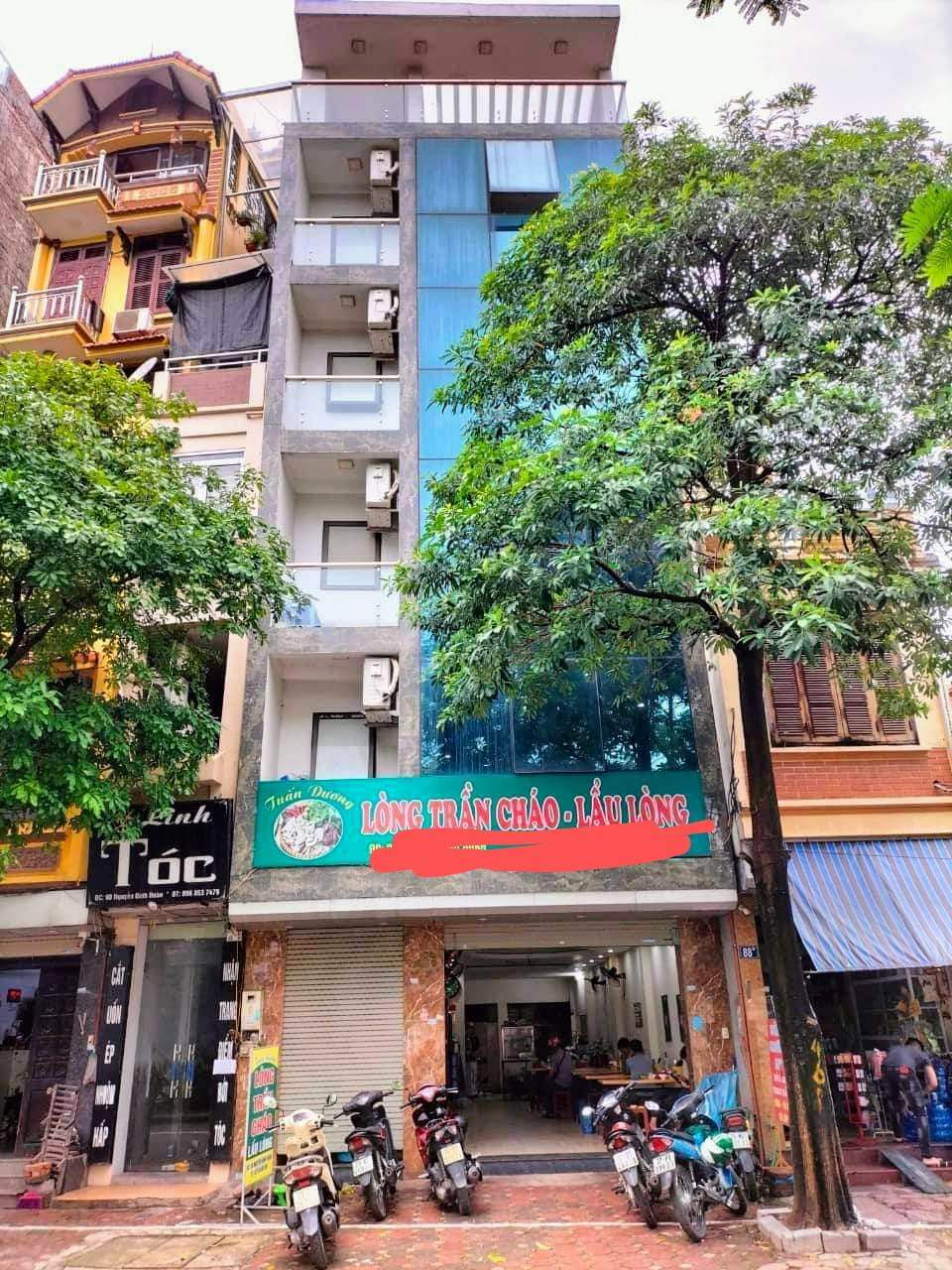 BÁN NHÀ NGÕ 155 DỊCH VỌNG, CẦU GIẤY, 62M2 - 6 TẦNG - THANG MÁY - KINH DOANH.