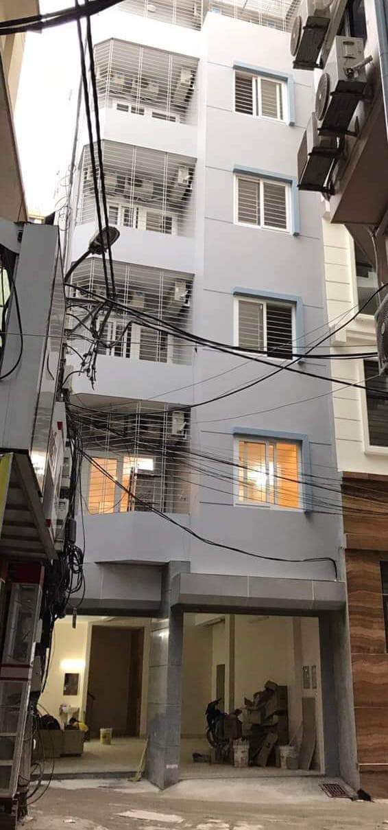 Bán nhà ngõ 68 Chùa Hà, Cầu Giấy, tòa nhà văn phòng 80m - 7 tầng, kinh doanh đa dạng, cho thuê doanh thu ổn định.