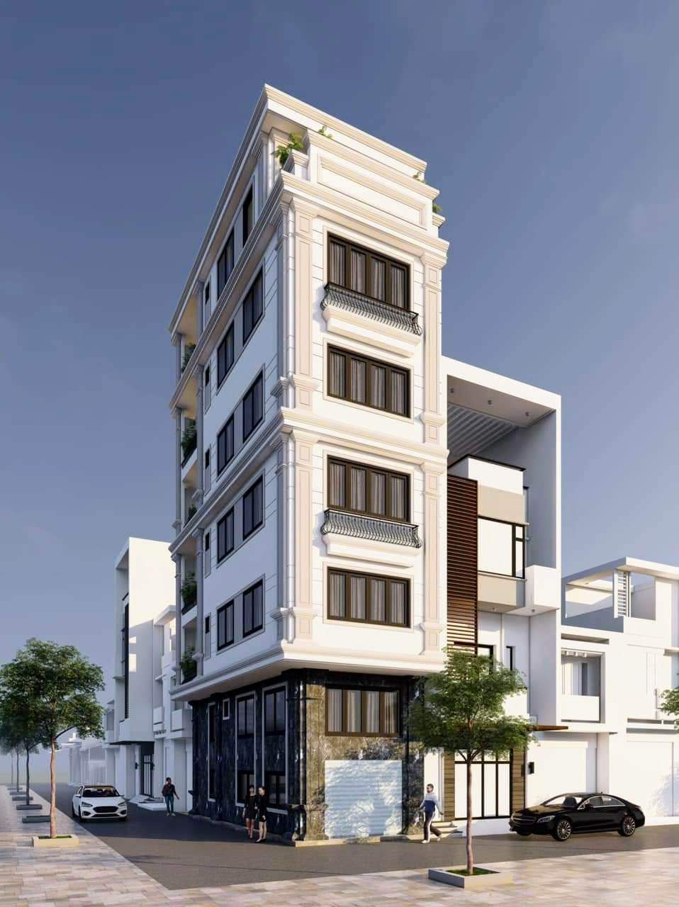 Bán nhà ngõ 54 Hoa Bằng, Cầu Giấy; 52/66m2 - 7 tầng thang máy, lô góc, kinh doanh đa dạng.