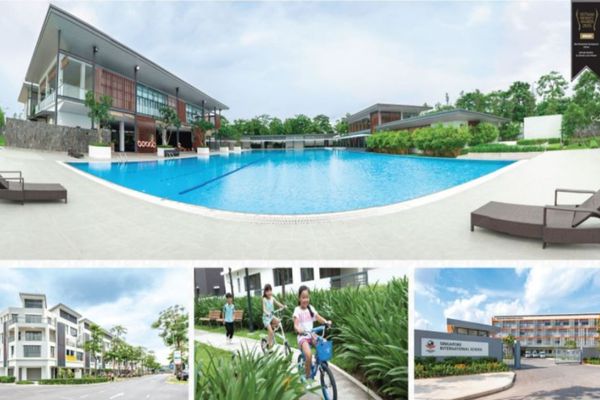 Các tiện ích ở khu đô thị Gamuda Garden biet thu song lap Gamuda Garden 3