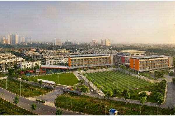 Trường liên cấp quốc tế Singapore International School Biet thu ven ho Gamuda Lakes 3